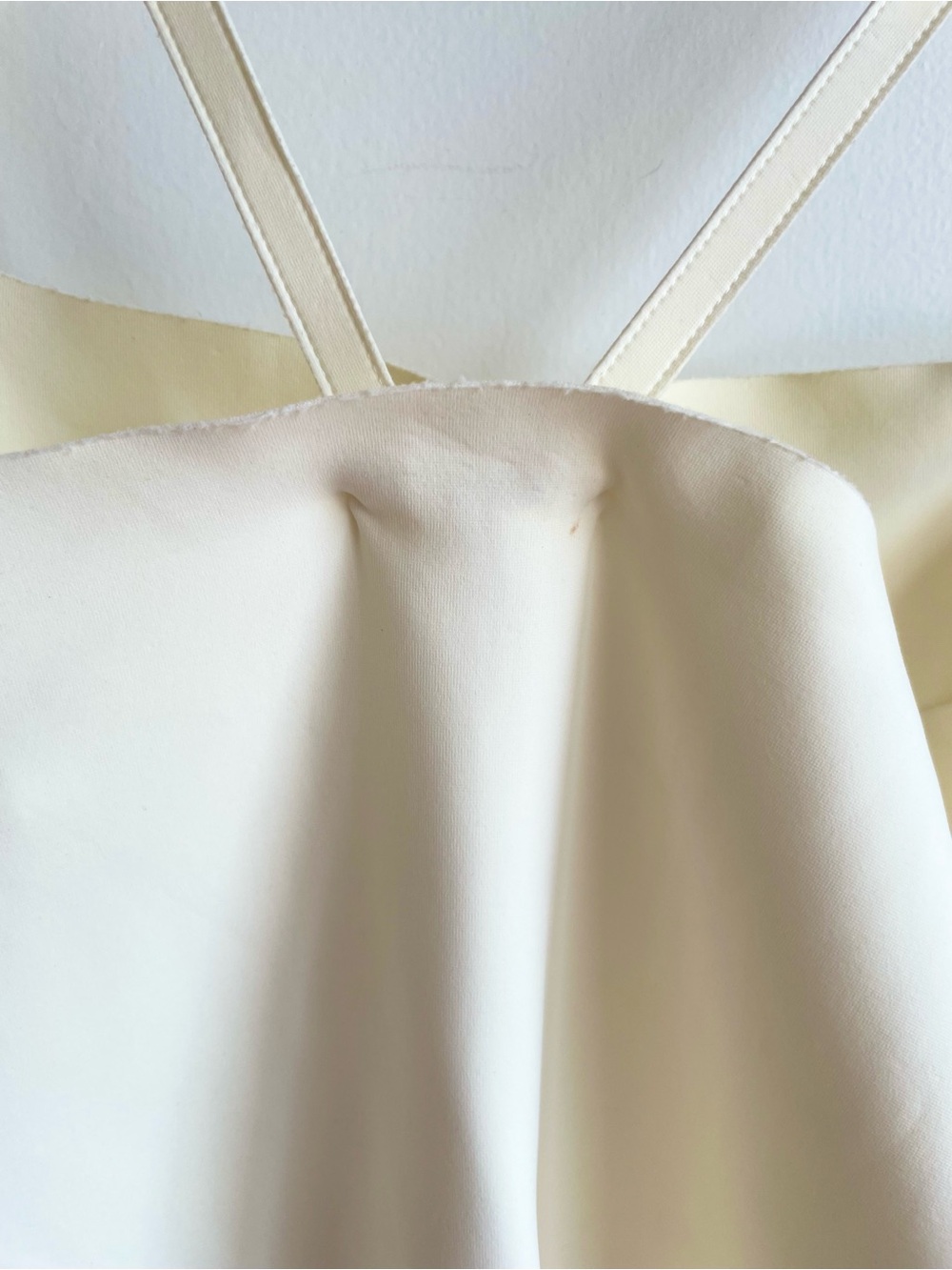 Helmut Lang Neoprene Tank Dress Size L Boxy Minimalist READ - Picture 6 of 10